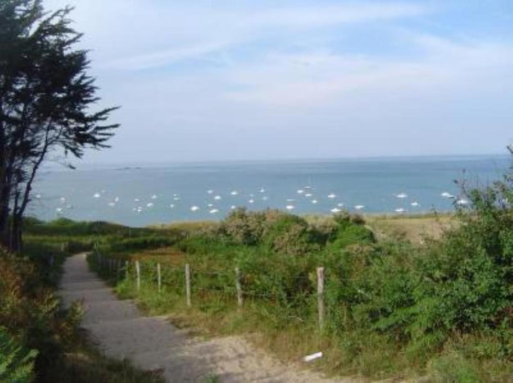 Maison Avec Jardin Et Plage De Sable Fin Accessible A Pied A 300M 셍-쿨롬 외부 사진